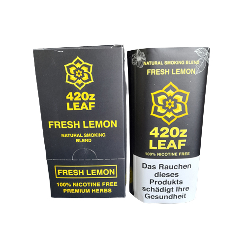 420z Leaf Tobacco Substitute - Lemon - 20g, Nicotine-free