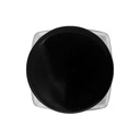 Acrylic Square Jar Black Cap 5 gm, 12 Pcs