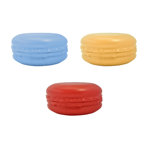 Acrylic Macroon Jar 10 gm, 12 pcs
