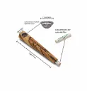 Calumet Spiritpipes® One Piece Beech Wooden Smoking Pipe with 6 mm Activated Carbon Filter-CALONE-B-Calumet_1-.webp