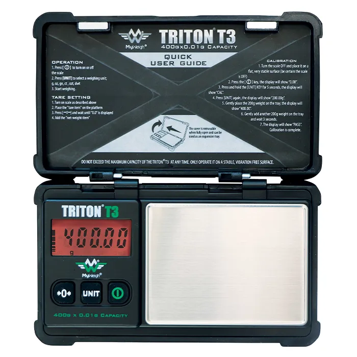 TRITON T3 Digital Scale - Myweight, 400g:0.01g-SOLO91-My Weigh_3.webp