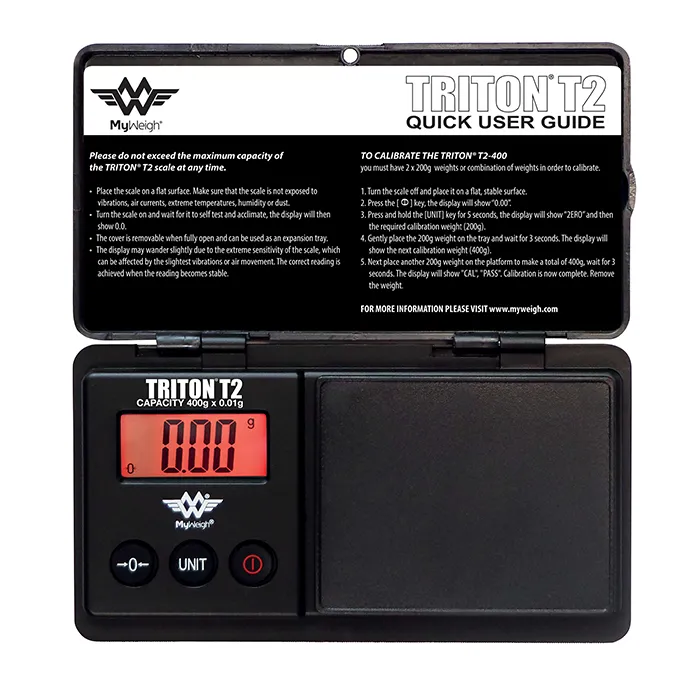 TRITON T2 Digital Scale - Myweight, 400g:0.01g-SOLO95-My Weigh_2.webp