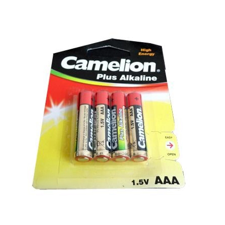 [LB2] Camelion Plus Alkaline AAA Batteries 1.5V – Pack of 4 (LR03)