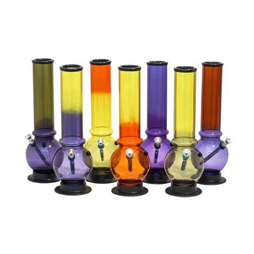 [ST1] Acrylic Bong, Colored, Ice, With Ball, approx. 29.5 cm