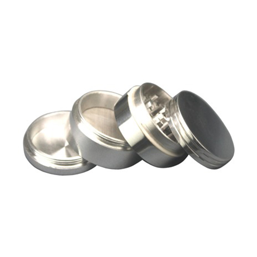 Alu-Grinder, 40mm Ø, 4-teilig mit Sieb