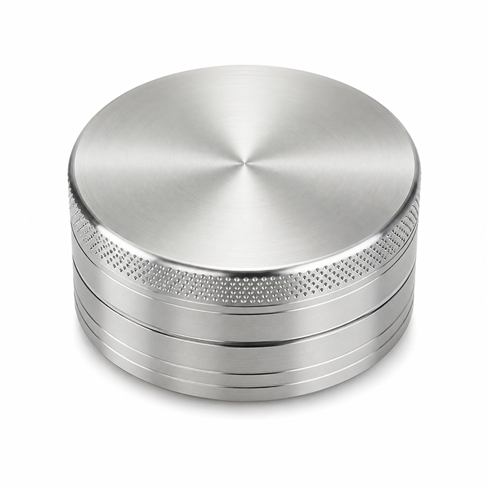 [WN52] Aluminum Grinder, 50 mm Ø, 2-piece, CNC Milled
