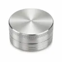 Alu-Grinder, 50mm Ø, 2-teilig, CNC gefräst