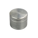 Alu-Grinder, 50mm Ø, 4-teilig mit Sieb, CNC