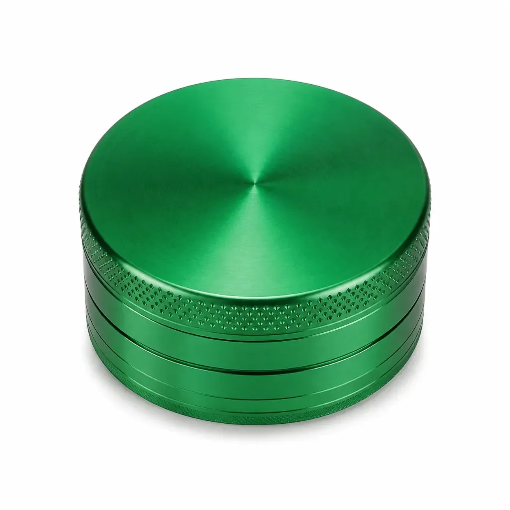 [WN52G] Aluminum Grinder 5 cm 2 Parts Green
