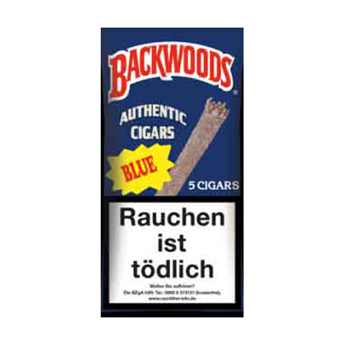 Backwoods Blue VE 8 Packs Of 5 Cigars