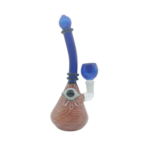 Big Eye Artwork Water Pipe, 22.5cm
