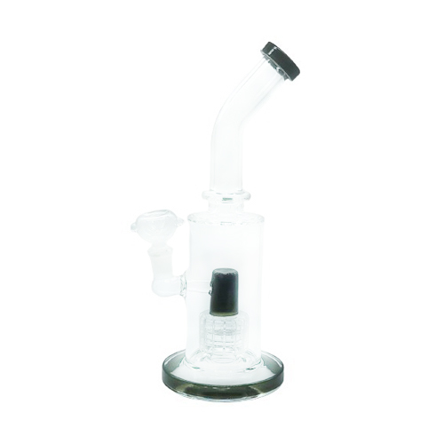 [SSC10134BK] Schwarz Bong, Single Shower Percolator Bong, 25cm