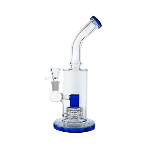 [SSC10134BL] Blau Bong, Single Shower Percolator Bong, 25cm