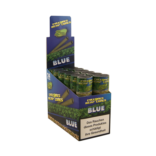 [CHX100] CYCLONES Hemp Cones Blue-12/2