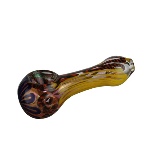 Colored Glass Pipe, approx. 10.5 cm