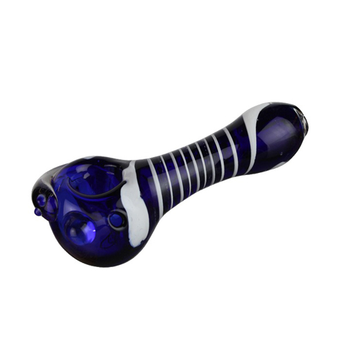 Farbig Glas Pfeife ca. 13cm