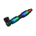 Colored Pipe, 9.8 cm Long