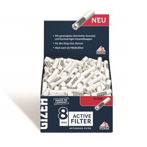 GIZEH Active Filter 8mm, Greifbox 200 Filter