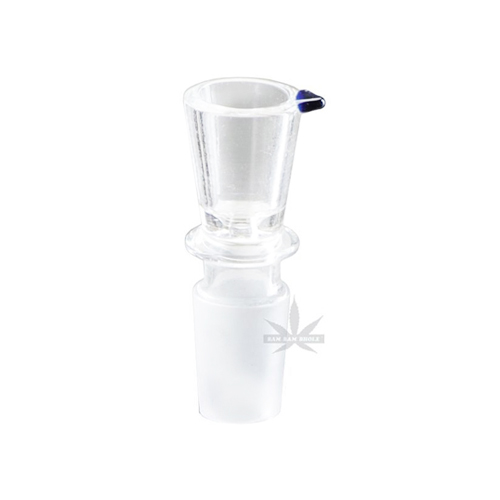 GLAS Steckkopf, Trichter, schmal, 18.8er Schliff