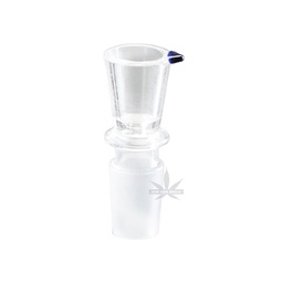 [EK18B] GLASS Plug-in Head, Funnel, Narrow, 18.8 Ground Joint