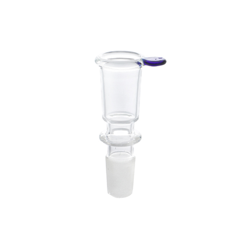 GLASS Plug-in Head, Cylinder, Deep, 18.8 Ground Joint