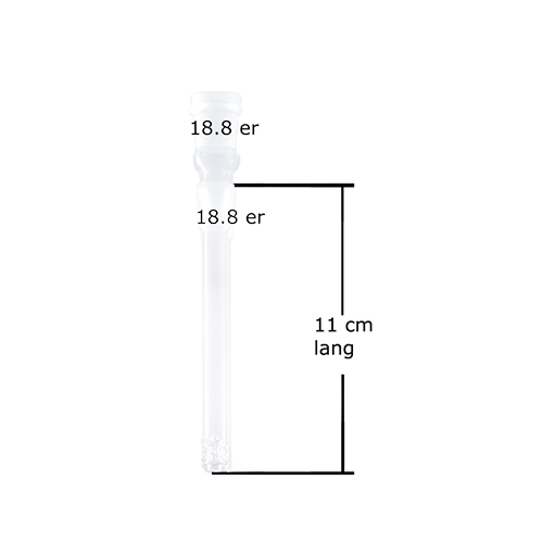 [X110DK] GLAS-Diffusor-Kupplung-18.8er-11cm