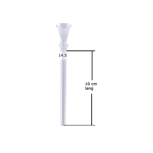 GLASS Downstem 10cm, 14.5 cm Funnel (ES2T)