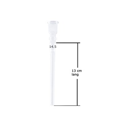 [ES130Z] GLASS Downstem 13cm, 14.5 cm Cylinder