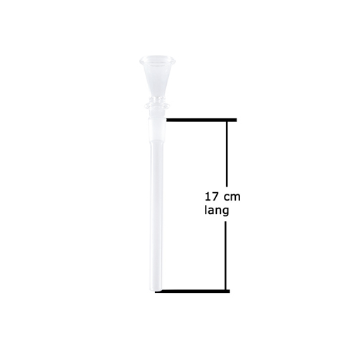 GLASS Downstem 17cm, 14.5 cm Funnel (ES5T)