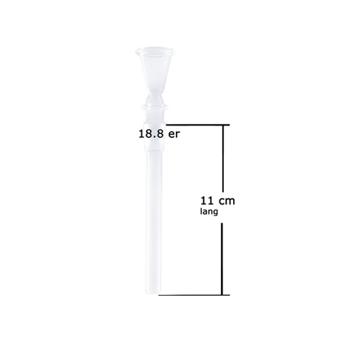 GLASS Downstem 11cm, 18.8 cm Funnel
