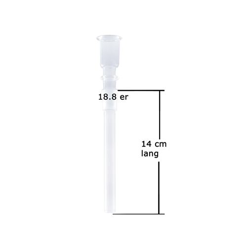 GLASS Downstem, 18.8 Cm, 14 cm Cylinder