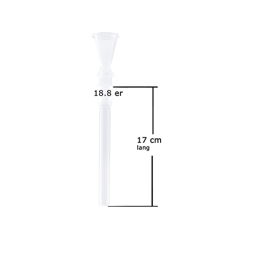 GLASS Downstem, 18.8 Cm, 17 cm Funnel