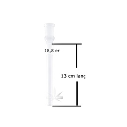 [X130K] GLASS Coupling, 18.8, 13cm