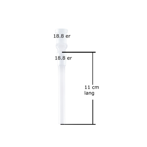 GLASS Coupling, 18.8, 11cm, (X3K)