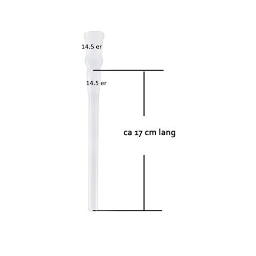 GLASS Coupling, 14.5 Mm, 17 cm (E5)