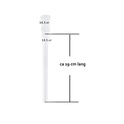 [E190] GLAS-Kupplung-14.5er-19cm(E6)