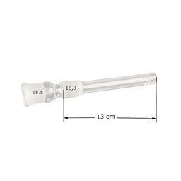 [X130DS] GLASS Slot Diffuser Coupling, 18.8 Mm, 13 cm