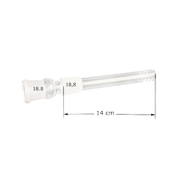 [X140DS] GLASS Slot Diffuser Coupling, 18.8 Mm, 14 cm