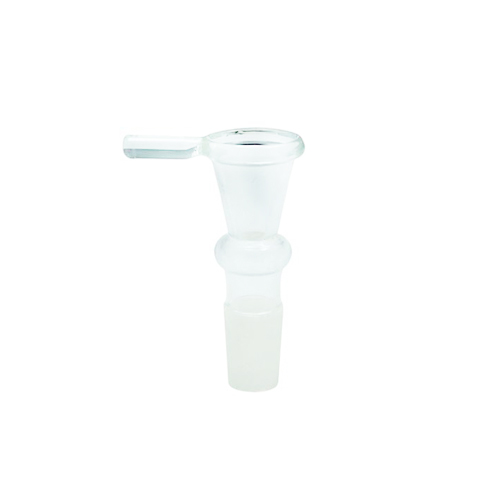 GLASS Plug Head, 14.5 mm Funnel, Small, Handle