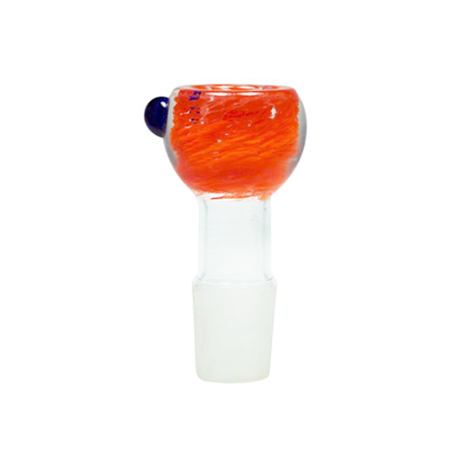 [EK18XO] GLASS Plug Head 18.8 Heavy Orange