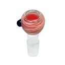 GLASS Plug Head 18.8 Heavy Pink
