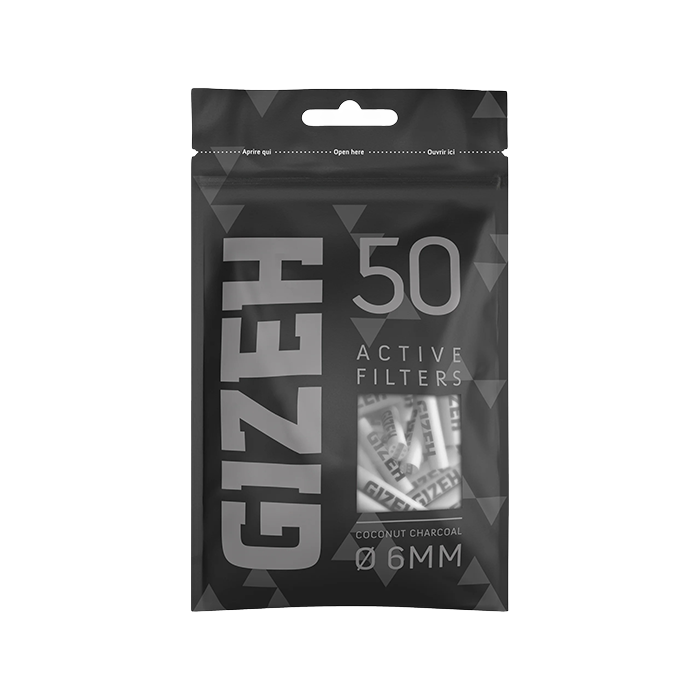 Gizeh ACTIV Filter Slim 1x50, Black, 6mmø