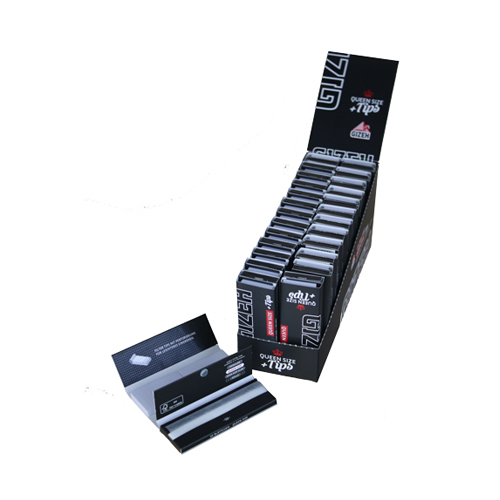 [ZI4QST] Gizeh Black Queen Size-1 1/4 Format+tips