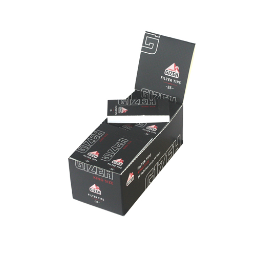 Gizeh Filter Tips, Perforated, 6 X 2.5cm, VE24