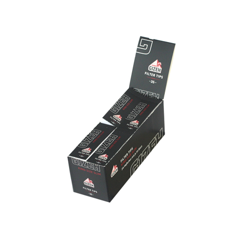 [ZI4TIP2] Gizeh Filter Tips, Perforated, 6 X 2cm, VE24