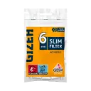 Gizeh Slim Filter 6mm Ø-VE20 Á 120 Activated Carbon