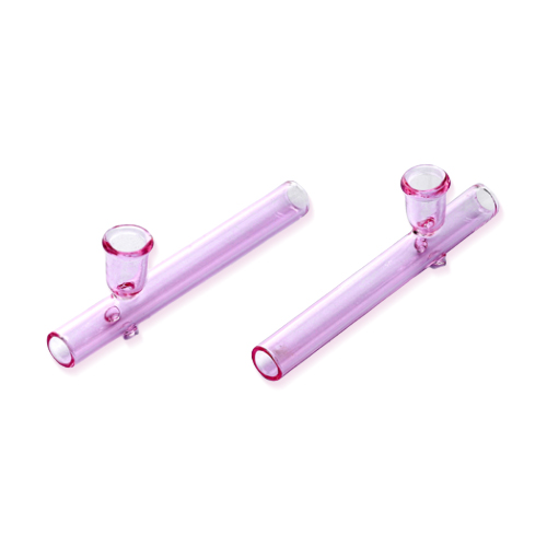 [SSC10201PK] Glass Kawumm, Pink Shotgun Pipe, 9mm Ø, 10cm