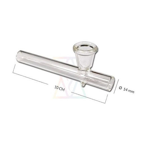 [SSC10120] Glass Kawumm, Shotgun Pipe, 10cm, 14mm Ø