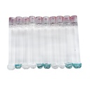 Glass One-hitter, Solid Cigarette Pipe, 9.5 Cm, Pack Of 10