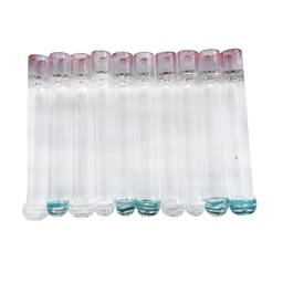 [SSC10205] Glass One-hitter, Solid Cigarette Pipe, 9.5 Cm, Pack Of 10